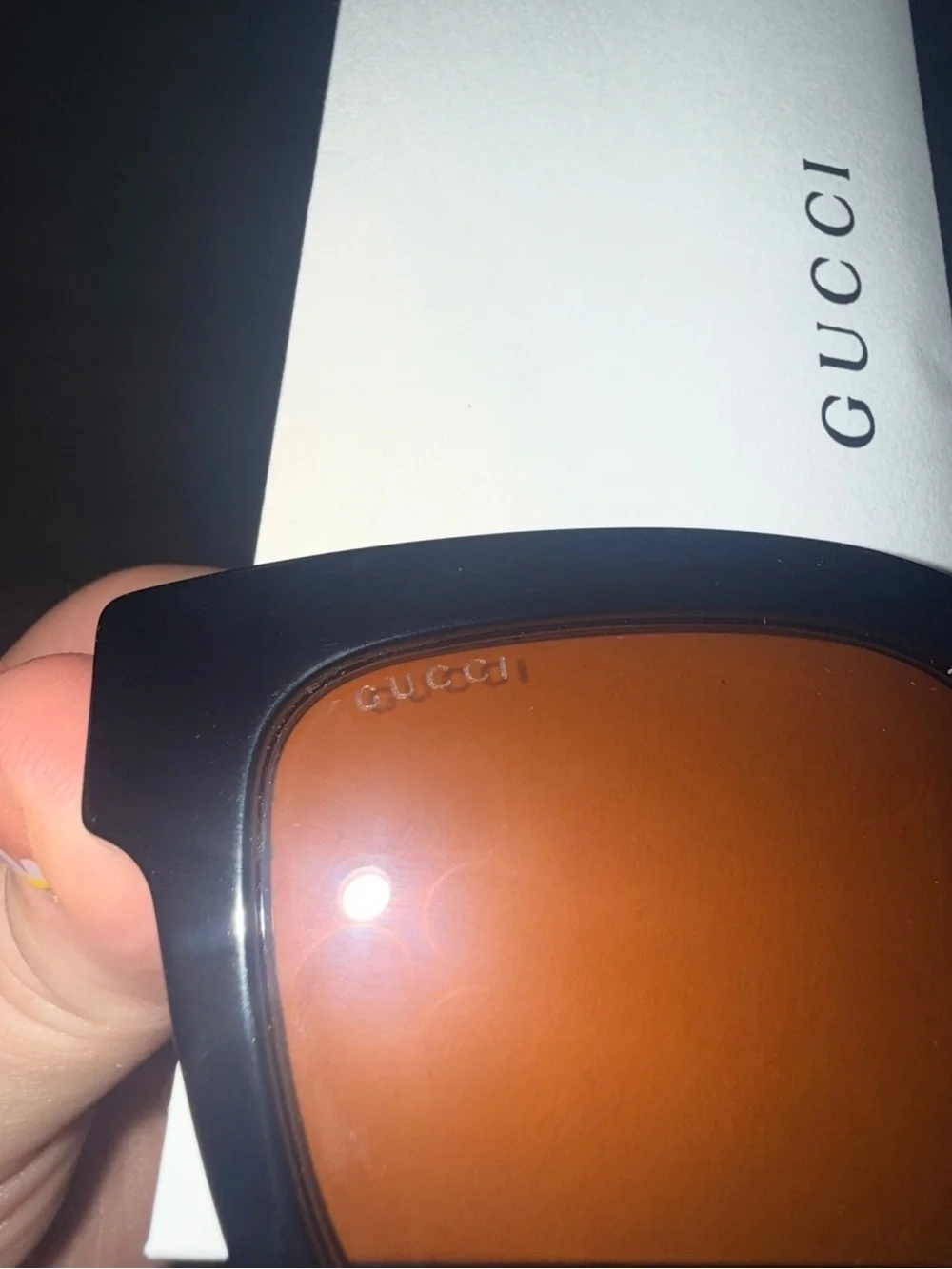 Gucci GG Pink Brown Sunglasses